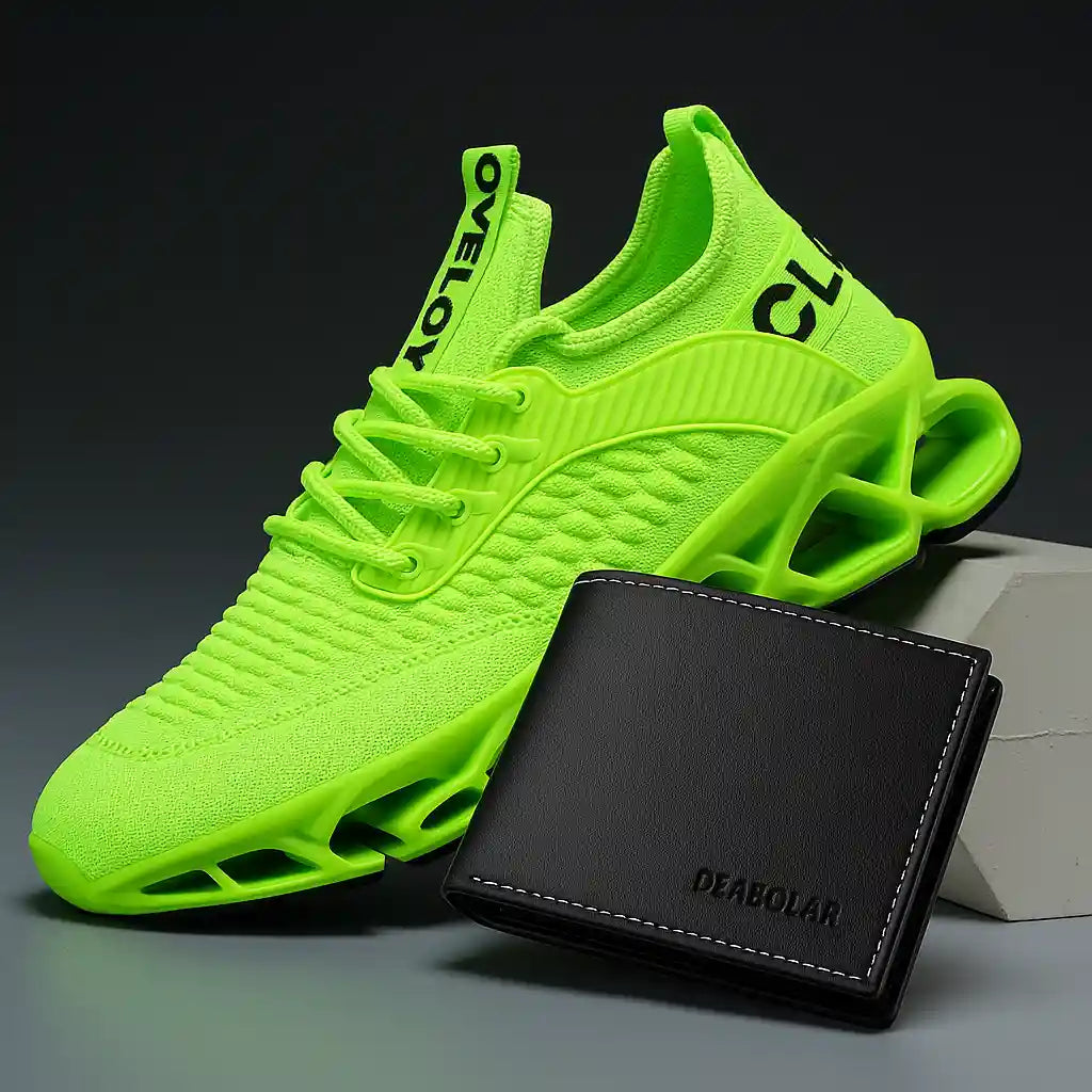 ELEV8 - Chaussures rehaussantes (8 cm) + Portefeuille gratuit & eBook