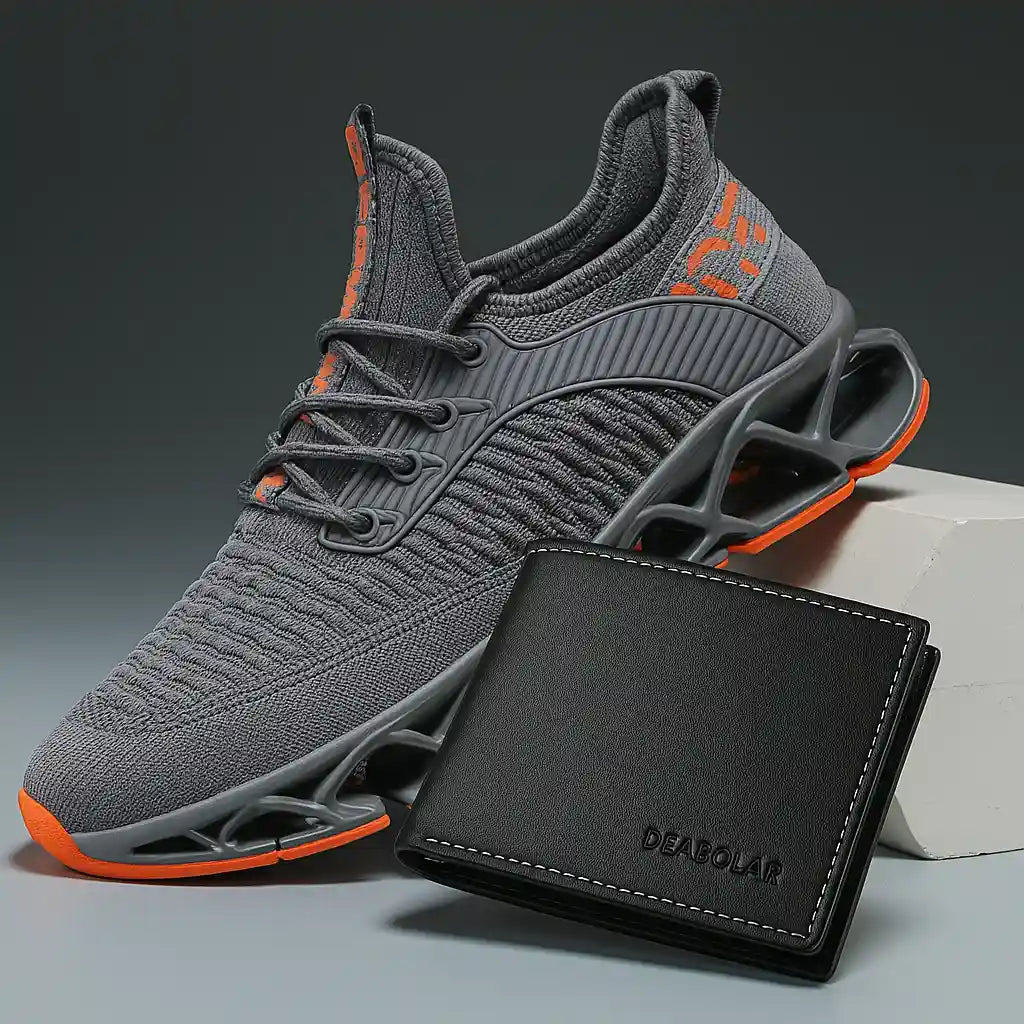 ELEV8 - Chaussures rehaussantes (8 cm) + Portefeuille gratuit & eBook