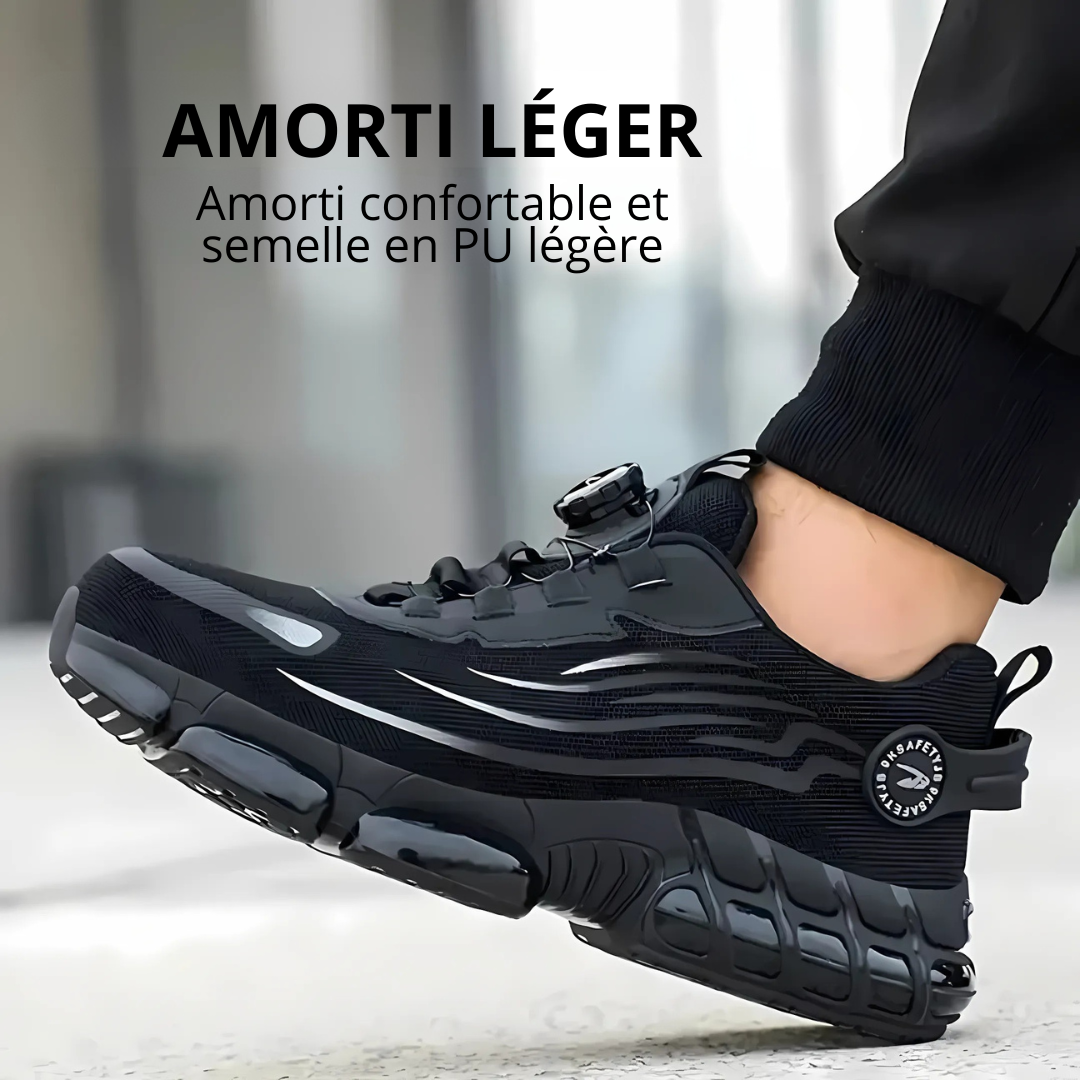 CHAUSSURES DE SÉCURITÉ STEELGUARD® - Embout en acier (5 cm)